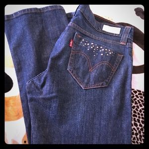 Levis night blues jeans
